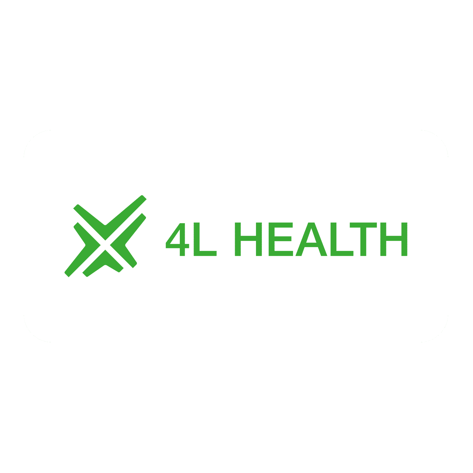 Dieses Bild zeigt das Logo des Unternehmens 4L HEALTH in leuchtend grüner Schrift DiGA Entwicklung Pharma Companion Apps und Digital Therapeutics (DTx)